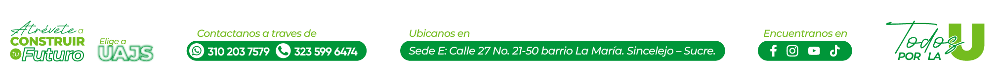 Barra Medios Experiencia UAJS